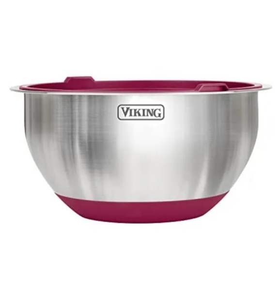 Viking 10 piece stainless mixing bowl with lid set - Picture 5 of 8